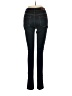 Express Jeans Color Block Green Jeggings Size 6 - photo 2