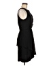 BCBGMAXAZRIA 100% Silk Solid Black Cocktail Dress Size 6 - photo 4
