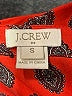 J.Crew Factory Store 100% Polyester Red Long Sleeve Blouse Size S - photo 7