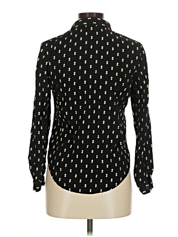 Topshop Long Sleeve Button-Down Shirt (view 2)