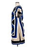 Studio One Chevron-herringbone Blue Casual Dress Size XL - photo 5