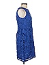 J.Crew 100% Polyester Blue Cocktail Dress Size 4 - photo 4