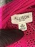 Allison Joy 100% Viscose Pink Cardigan Size XS - photo 7