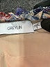 Greylin 100% Polyester Silver Tan Long Sleeve Blouse Size S - photo 7