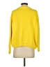 Just 100% Viscose Solid Yellow Pullover Sweater Size XS - photo 2
