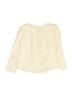 Bonpoint Polka Dots Ivory Long Sleeve Blouse Size 8 - photo 1