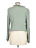 O'Neill Green Long Sleeve Blouse Size L - photo 2