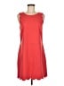 J.Crew Solid Red Casual Dress Size 6 - photo 1