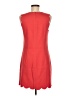 J.Crew Solid Red Casual Dress Size 6 - photo 2