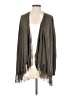 Central Park West Gray Cardigan Size S - photo 1
