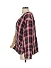 Bsbee 100% Cotton Plaid Red Jacket Size XS - photo 5