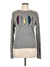 Bass 100% Cotton Graphic Gray Pullover Sweater Size L - photo 1