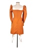 Missguided 100% Polyester Orange Cocktail Dress Size 4 - photo 2