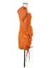 Missguided 100% Polyester Orange Cocktail Dress Size 4 - photo 4