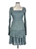 Blu Pepper Teal Blue Cocktail Dress Size L - photo 1