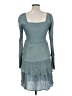 Blu Pepper Teal Blue Cocktail Dress Size L - photo 2