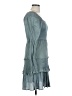 Blu Pepper Teal Blue Cocktail Dress Size L - photo 4