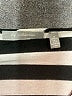 NY Collection Stripes Silver Short Sleeve Top Size S - photo 7