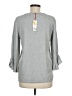 Elle Gray Pullover Sweater Size M - photo 2