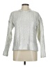 Design History Metallic Silver Pullover Sweater Size M - photo 1