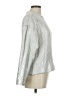 Design History Metallic Silver Pullover Sweater Size M - photo 4