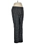 J.Jill Checkered-gingham Black Casual Pants Size 8 (tall) - photo 1