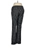J.Jill Checkered-gingham Black Casual Pants Size 8 (tall) - photo 2