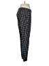 J.Jill Checkered-gingham Black Casual Pants Size 8 (tall) - photo 4