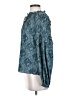 Current Air Teal Long Sleeve Blouse Size XS - photo 5