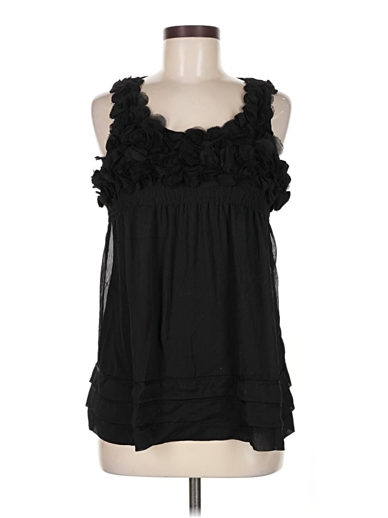 Eci Sleeveless Blouse In Black
