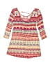 T2Love 100% Rayon Print Red Dress Size 12 - photo 2