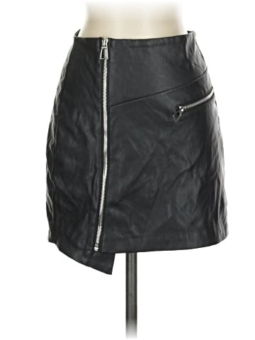 Bershka Faux Leather Skirt (view 1)