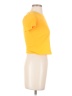 Zara Yellow Short Sleeve Turtleneck Size S - photo 4