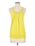 Willi Smith Yellow Sleeveless Blouse Size S - photo 1