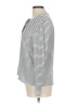 Ann Taylor LOFT Outlet Stripes White Long Sleeve Turtleneck Size L - photo 5