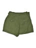ABLE Solid Green Khaki Shorts Size 8 - photo 2