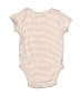 Old Navy Stripes Tan Short Sleeve Onesie Size 6-12 mo - photo 2