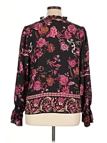 INC International Concepts Long Sleeve Blouse (view 2)