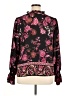INC International Concepts 100% Polyester Black Long Sleeve Blouse Size XL - photo 2
