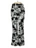 Zara Print Black Casual Pants Size S - photo 1
