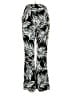 Zara Print Black Casual Pants Size S - photo 2