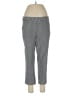 Elle Houndstooth Gray Casual Pants Size L - photo 1