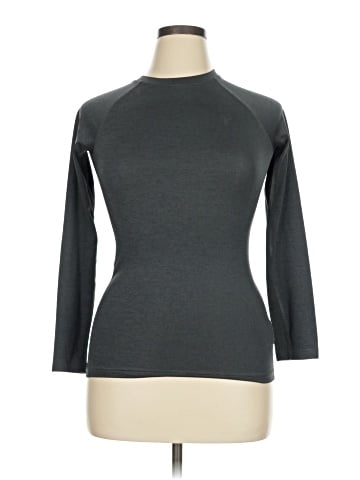 Active by Old Navy 3/4 Sleeve T-Shirt (view 1)