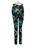 Athletic Works Floral Teal Active Pants Size M - photo 1