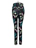 Athletic Works Floral Teal Active Pants Size M - photo 2