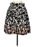Odille Print Black Casual Skirt Size 2 - photo 2