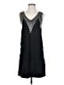 H&M 100% Polyester Black Cocktail Dress Size 4 - photo 1