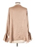 Tutu & Lilli 100% Polyester Tan 3/4 Sleeve Blouse Size S - photo 2