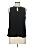 Pale Sky 100% Rayon Black Sleeveless Blouse Size L - photo 1