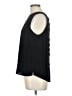 Pale Sky 100% Rayon Black Sleeveless Blouse Size L - photo 5